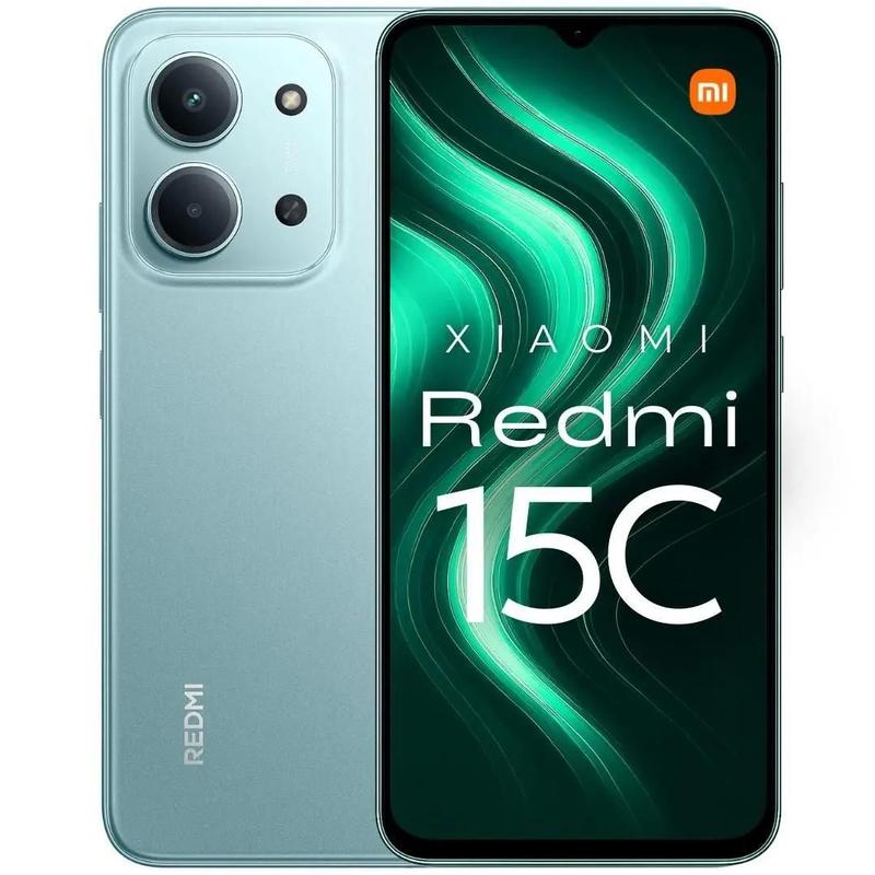 Smartphone Xiaomi Redmi 15C 128GB 8GB RAM Dual SIM Tela 6.9 Verde